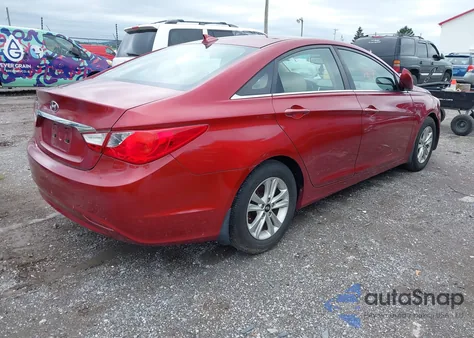 2012 Hyundai Sonata Gls from USA, damaged, VIN 5NPEB4AC5CH429545